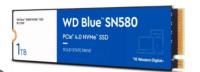 WD BLUE SN580 1TB NVME GEN4 4150/4150MB/s WDS100T3B0E SSD